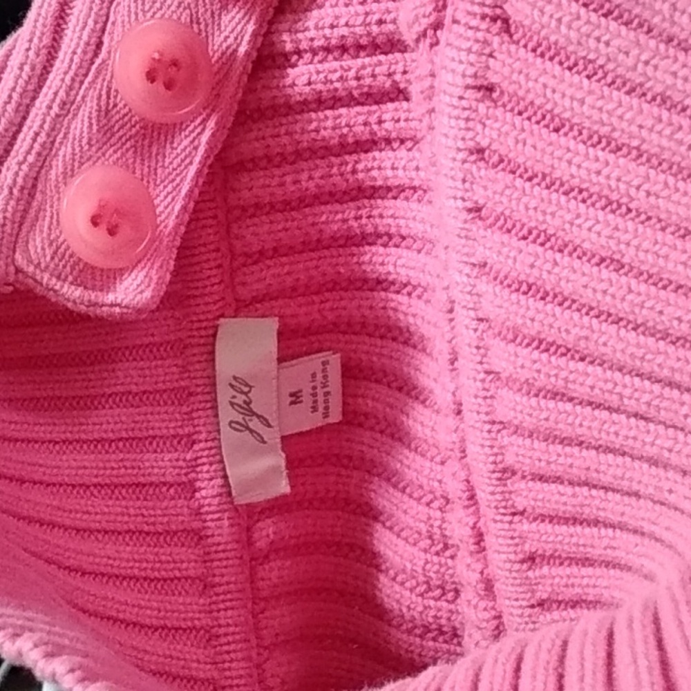 SALE $J.Jill Ribbed Mock Sweater M - Picture 8 of 8